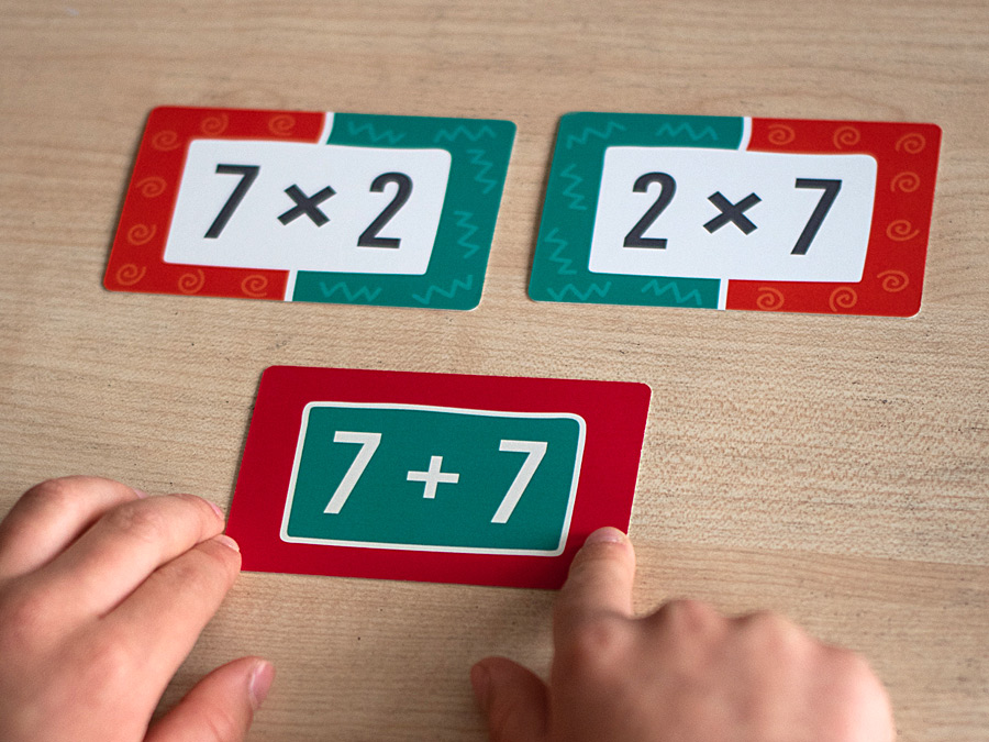 Maths times tables cards